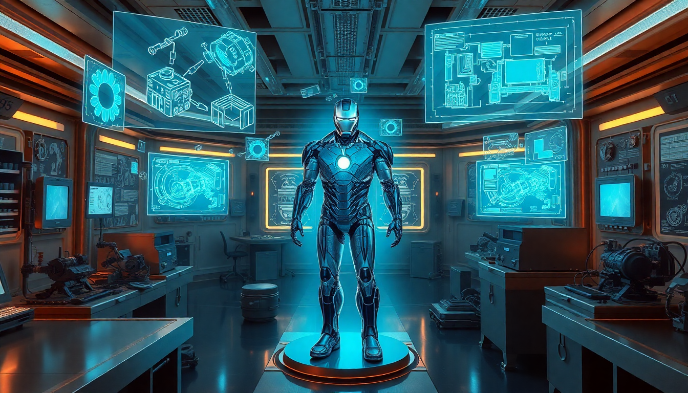 O Poder do Homem de Ferro: Descubra os Segredos da Tecnologia de Tony Stark