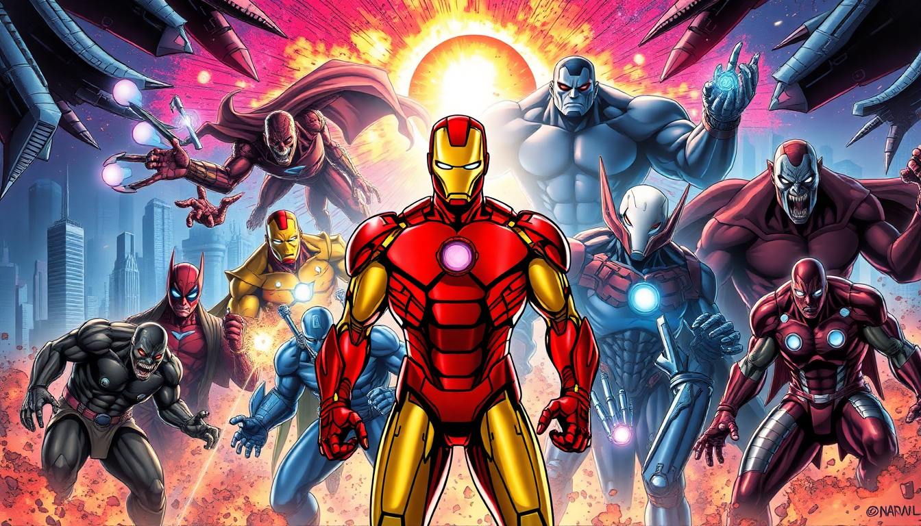 Iron Man's Worst Enemies: Meet the Legendary Villains of the Marvel Universe