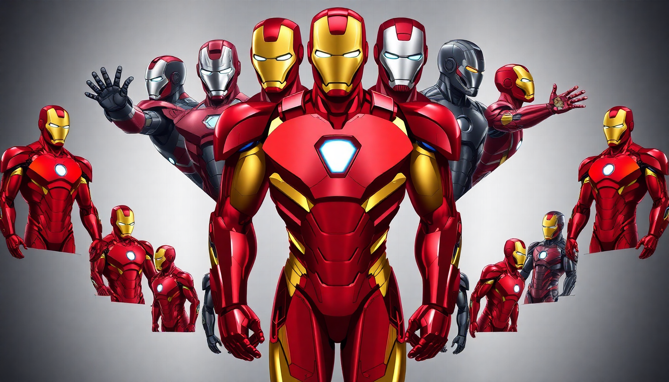 Los Diferentes Disfraces de Iron Man: Descubre la Gama Completa para Toda la Familia