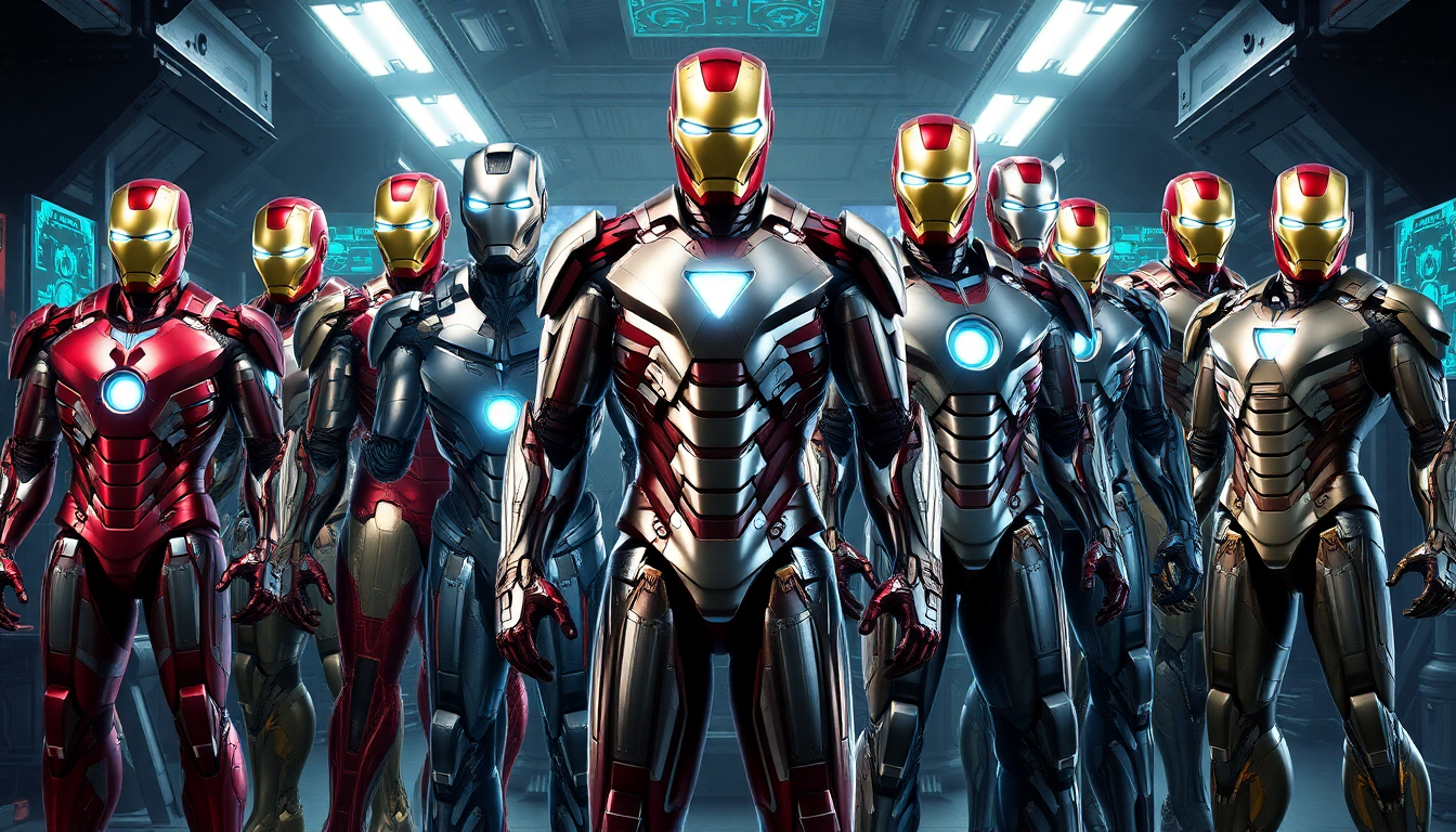 Les 10 Armures d'Iron Man les Plus Impressionnantes