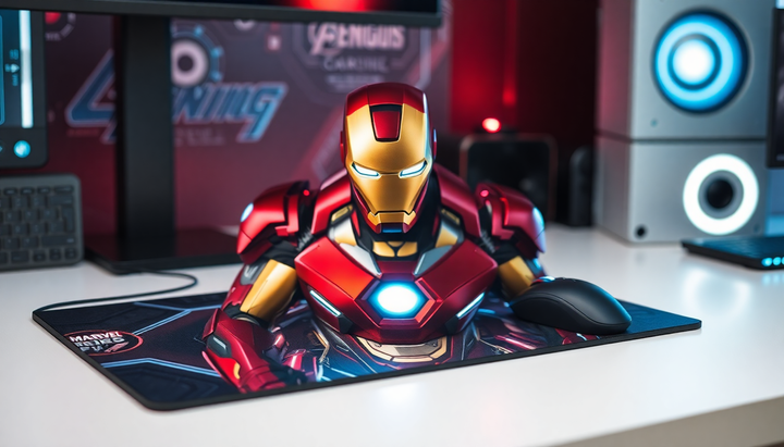 Découvrez les Tapis de Souris Iron Man Ultime pour Vivre l'Expérience Marvel