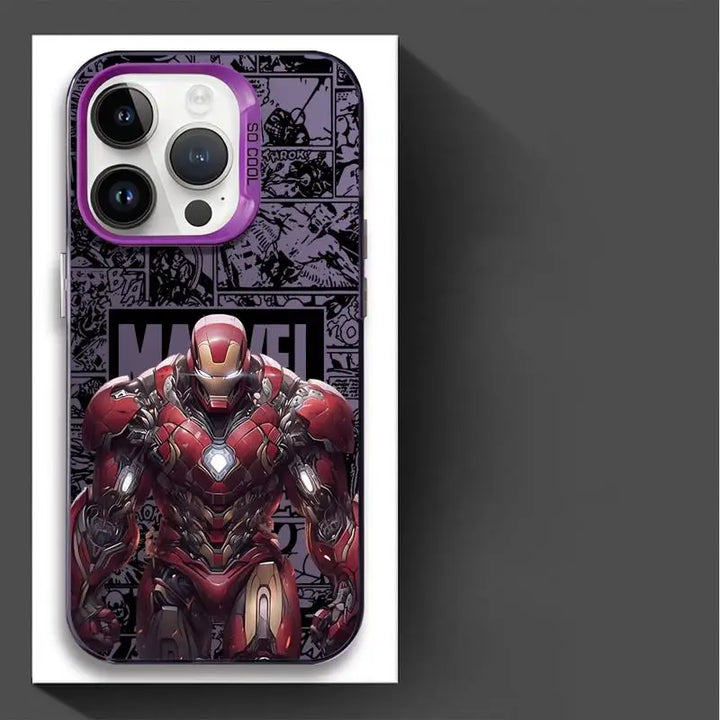 Coque iPhone Iron Man - Armure Rouge