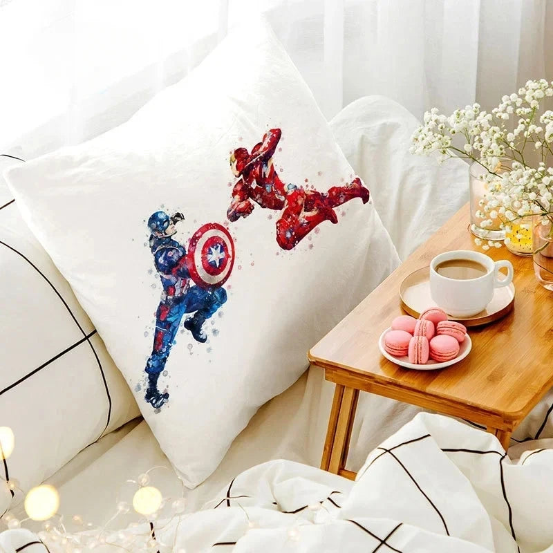 Coussin Iron Man Vs Captain America