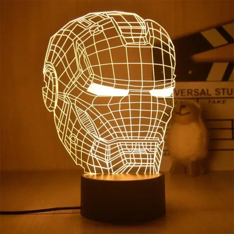 Lampe Iron Man 3D