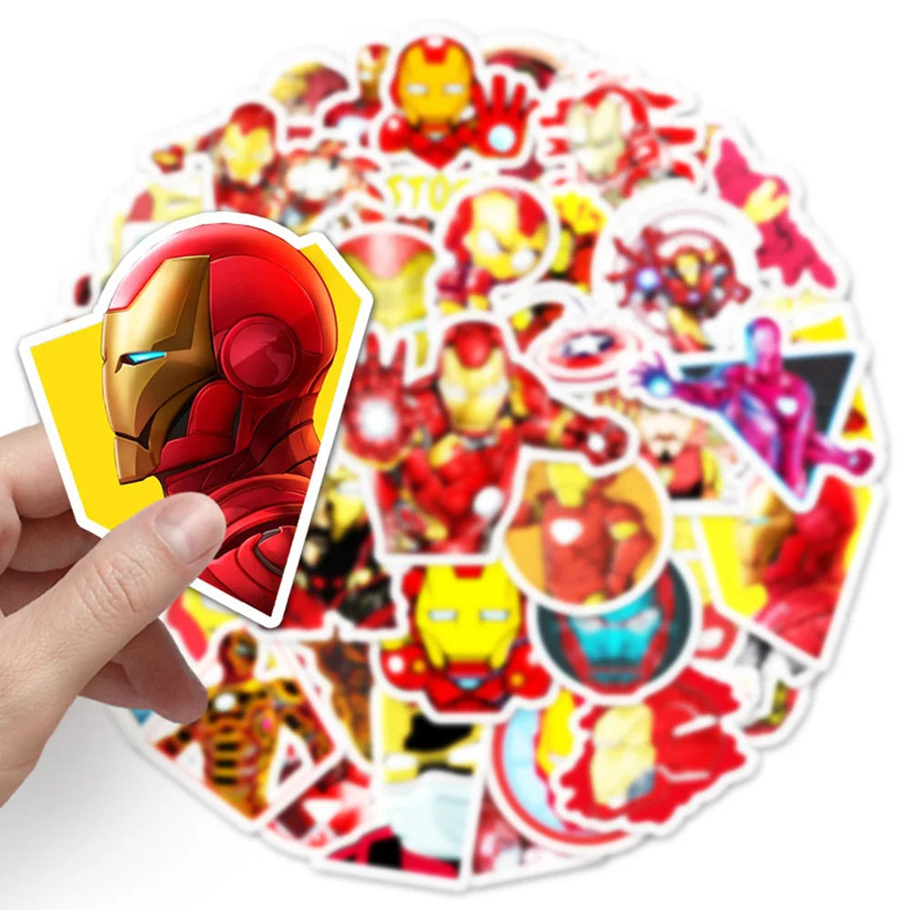 Pack of 30 Iron Man Stickers