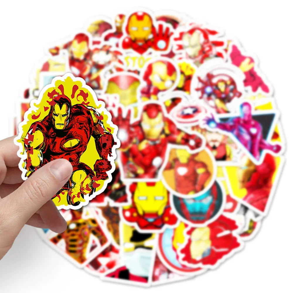 Pack of 30 Iron Man Stickers