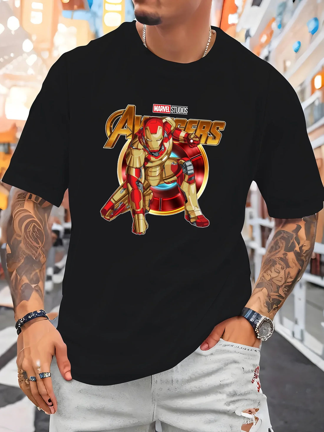 Camiseta Iron Man Vengadores