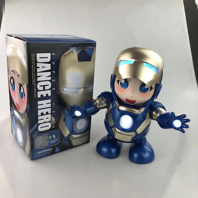 Jouet Iron Man Danse Bleu