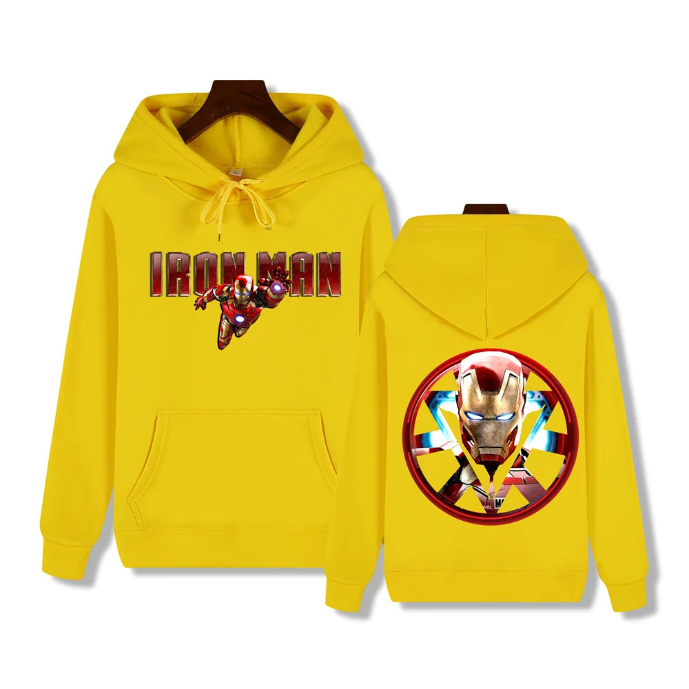 Pull Iron Man Jaune