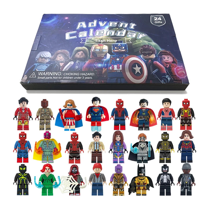 Calendrier Marvel Lego