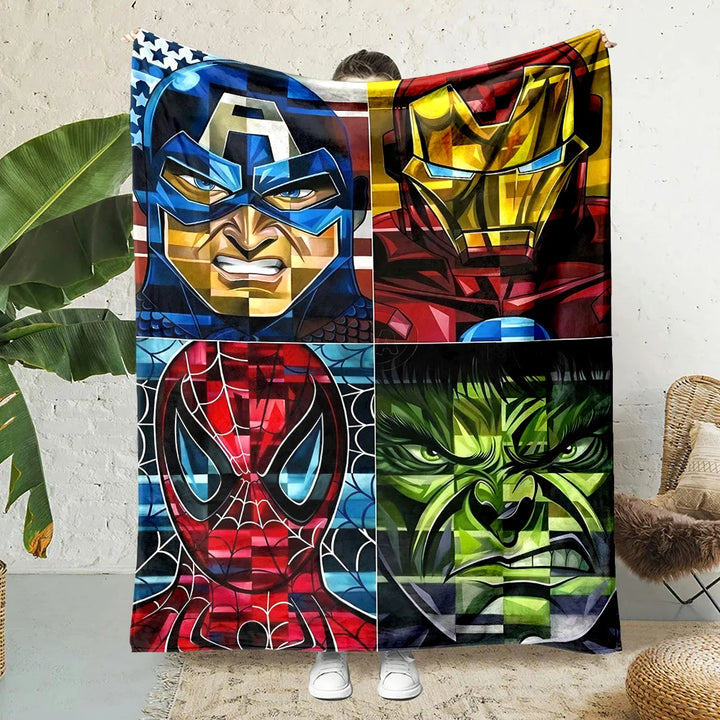 Serviette De Plage Iron Man Superhero